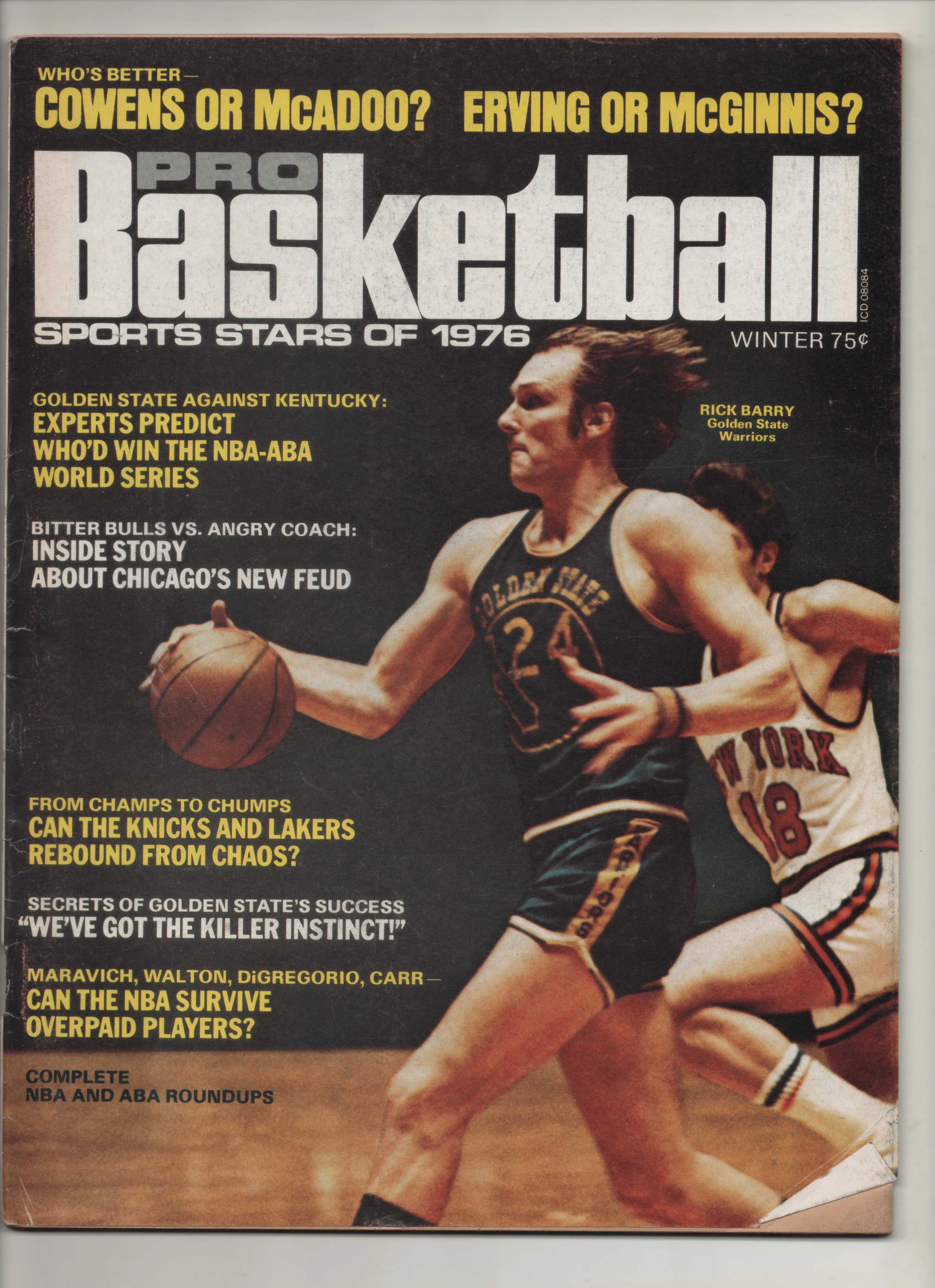 [1 of 1] 1976 Pro Basketball Sports Stars
