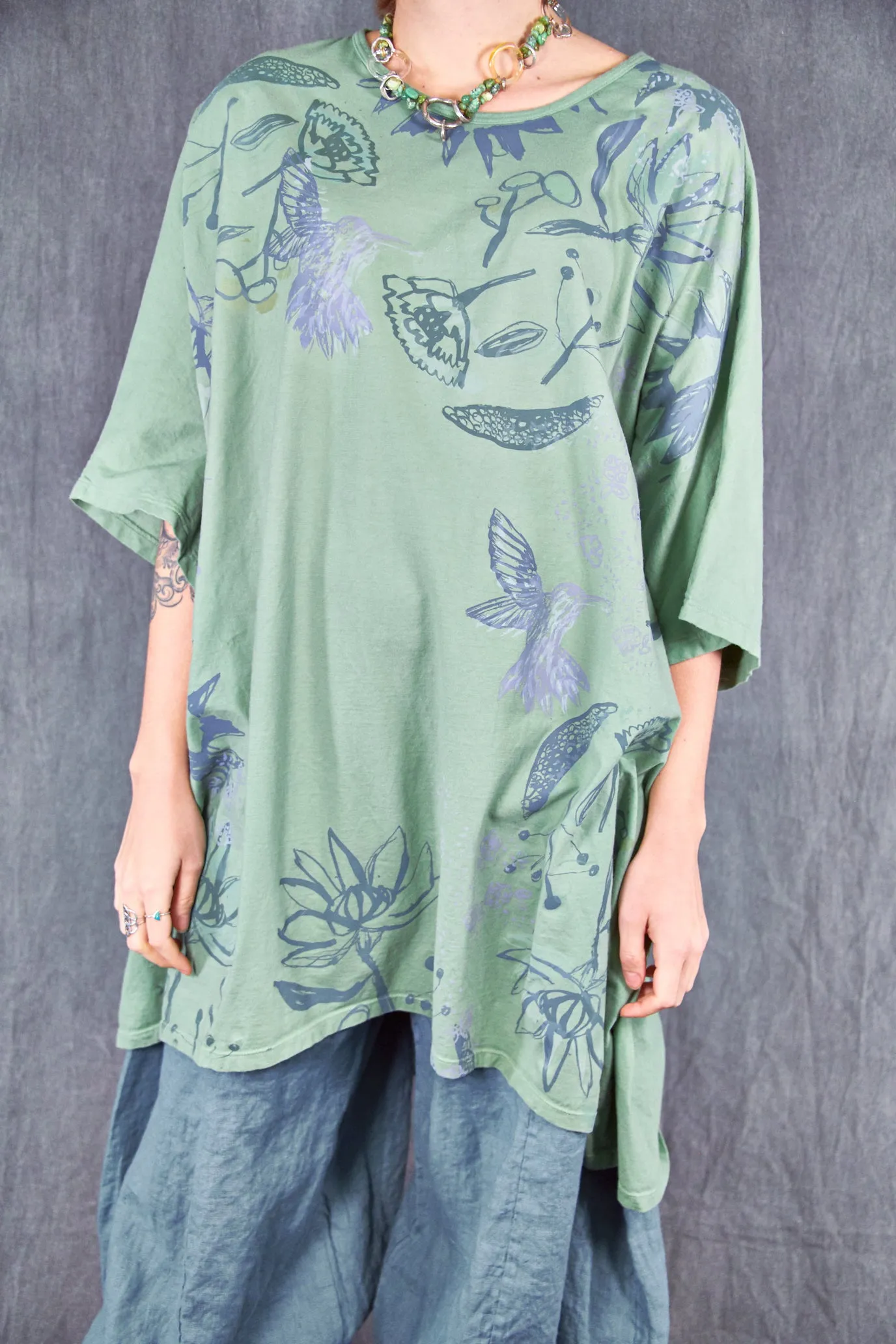 1255-2 Art Tunic-Meadow-P