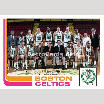 1982-83T Team Boston Celtics