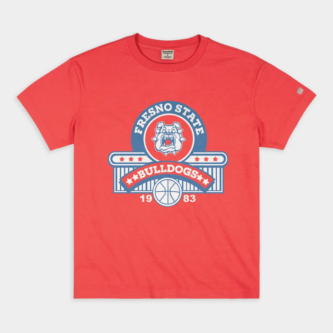 1983 Fresno State Basketball Vintage Heavyweight Tee