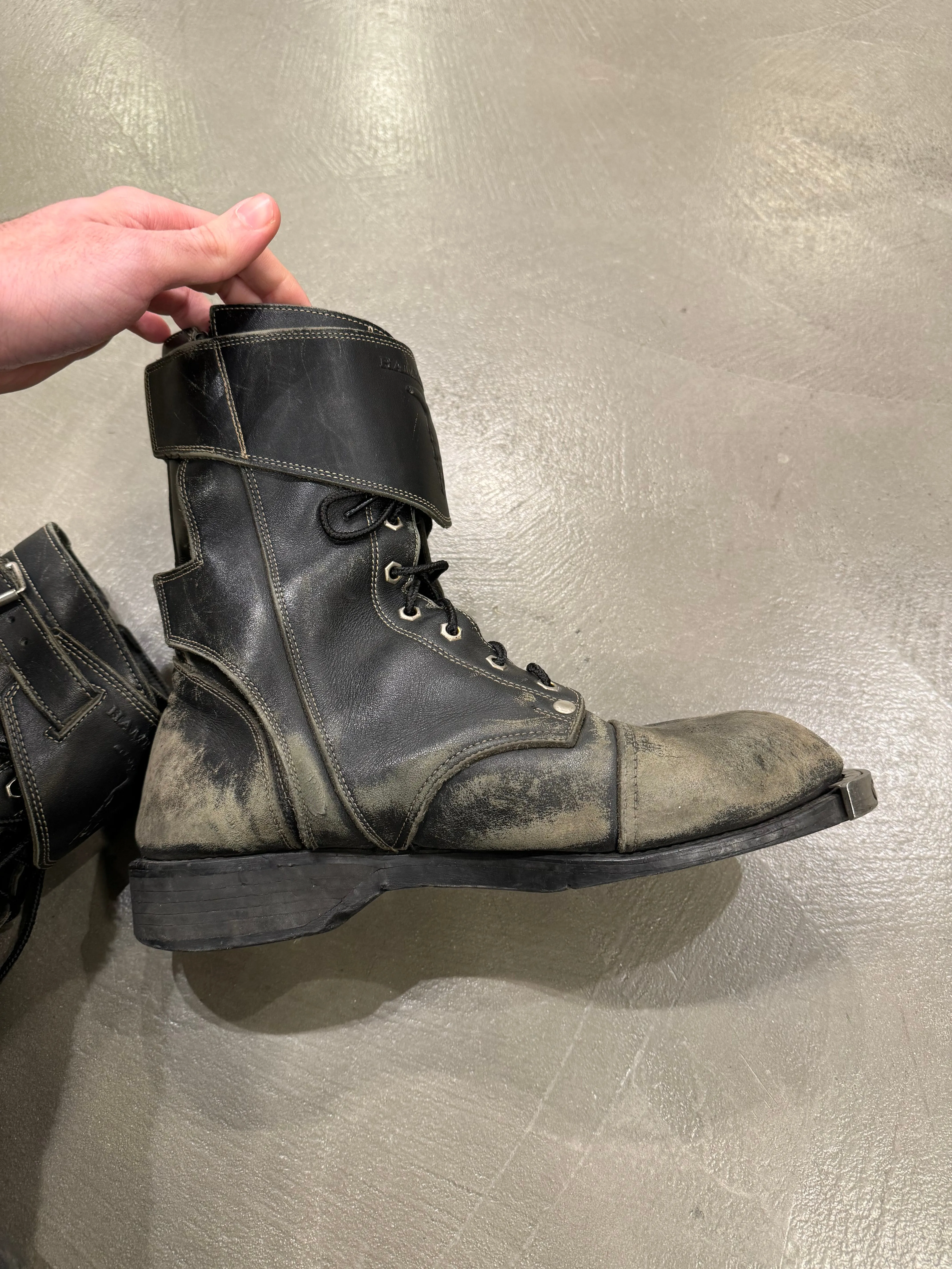 1990s Kadoya hammer reinforced boots