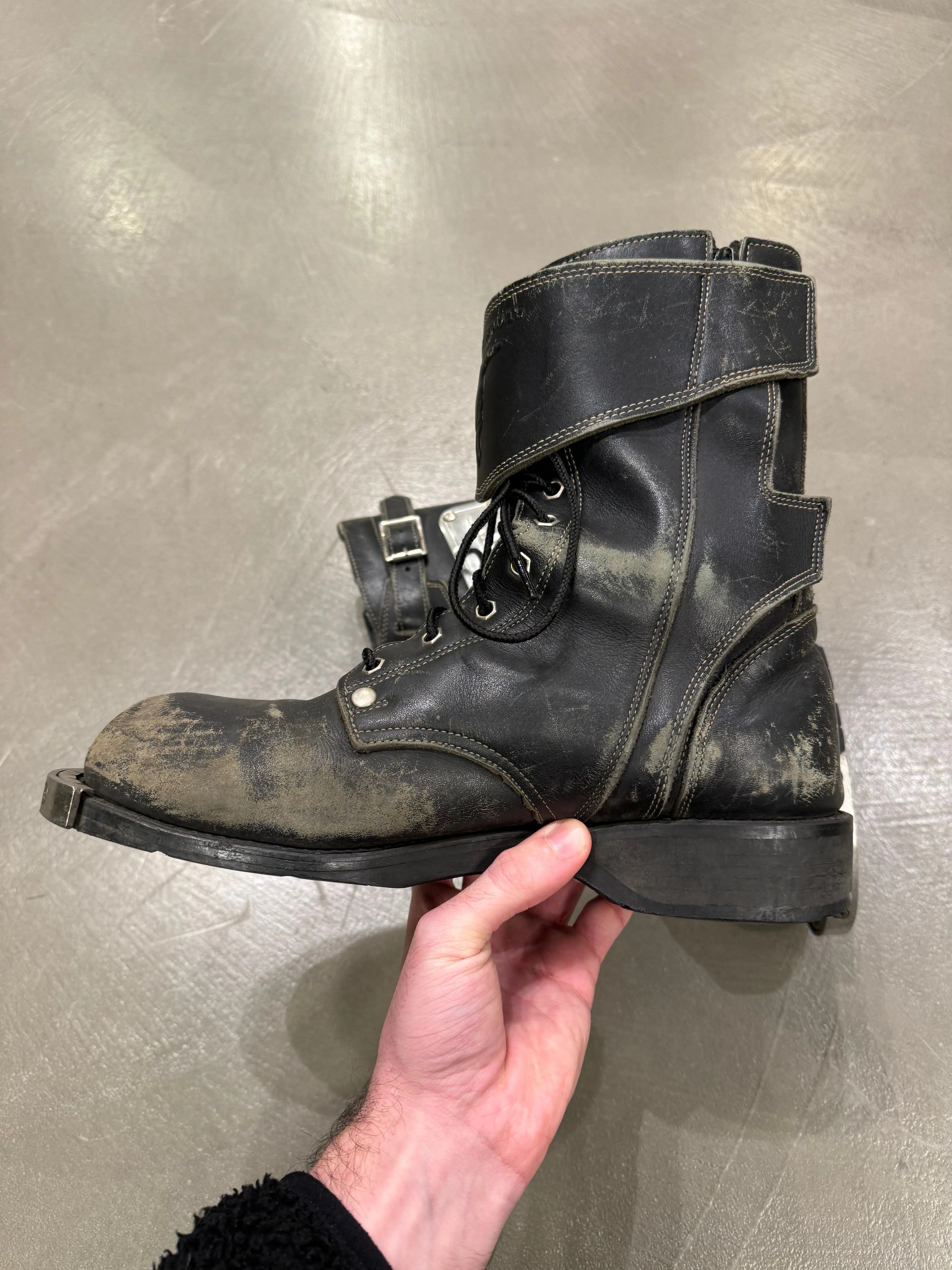 1990s Kadoya hammer reinforced boots