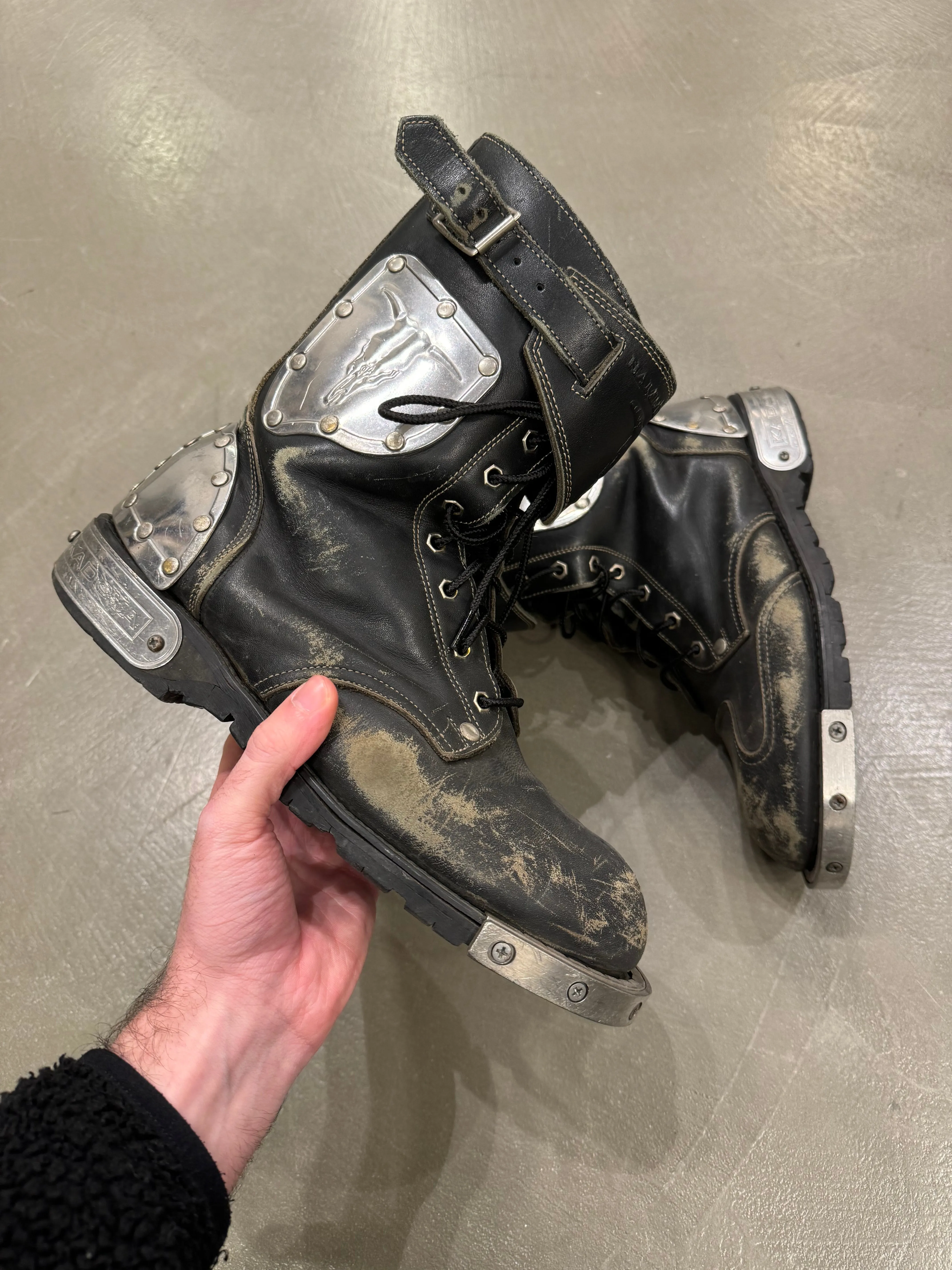 1990s Kadoya hammer reinforced boots