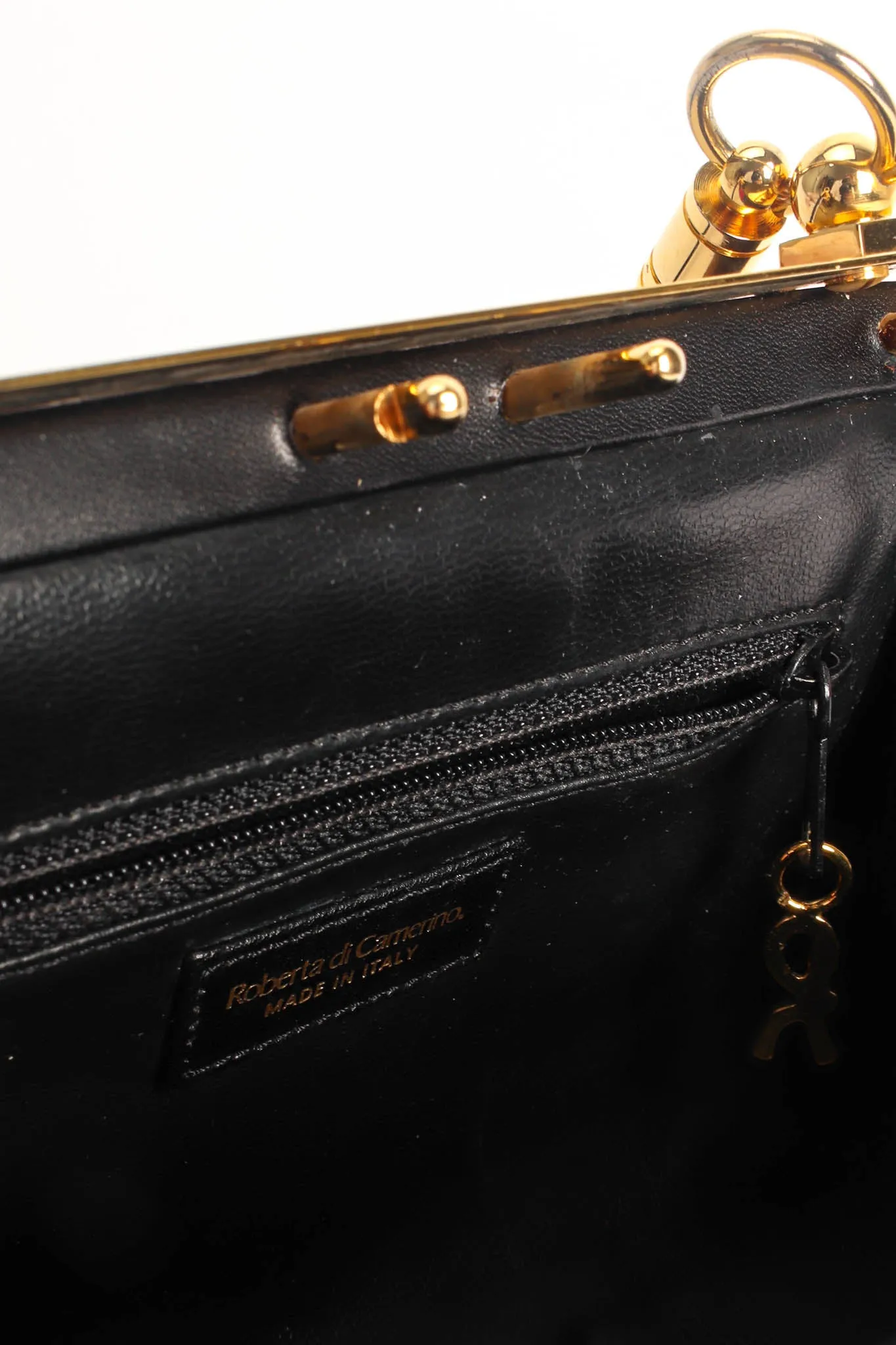 1990s Mini Velvet Baguette Bag