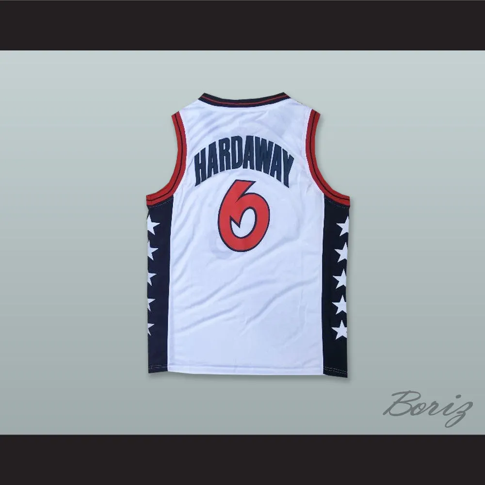 1996 Penny Hardaway 6 USA Team Home Basketball Jersey