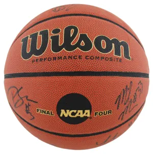 2011-12 Louisville (10) Harrell, Silva  8 Signed Wilson Basketball BAS #AB77945