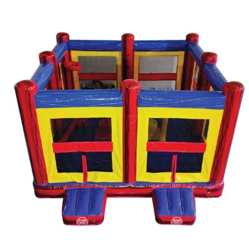 5-N-1 Fun Square in Red Blue and Yellow
