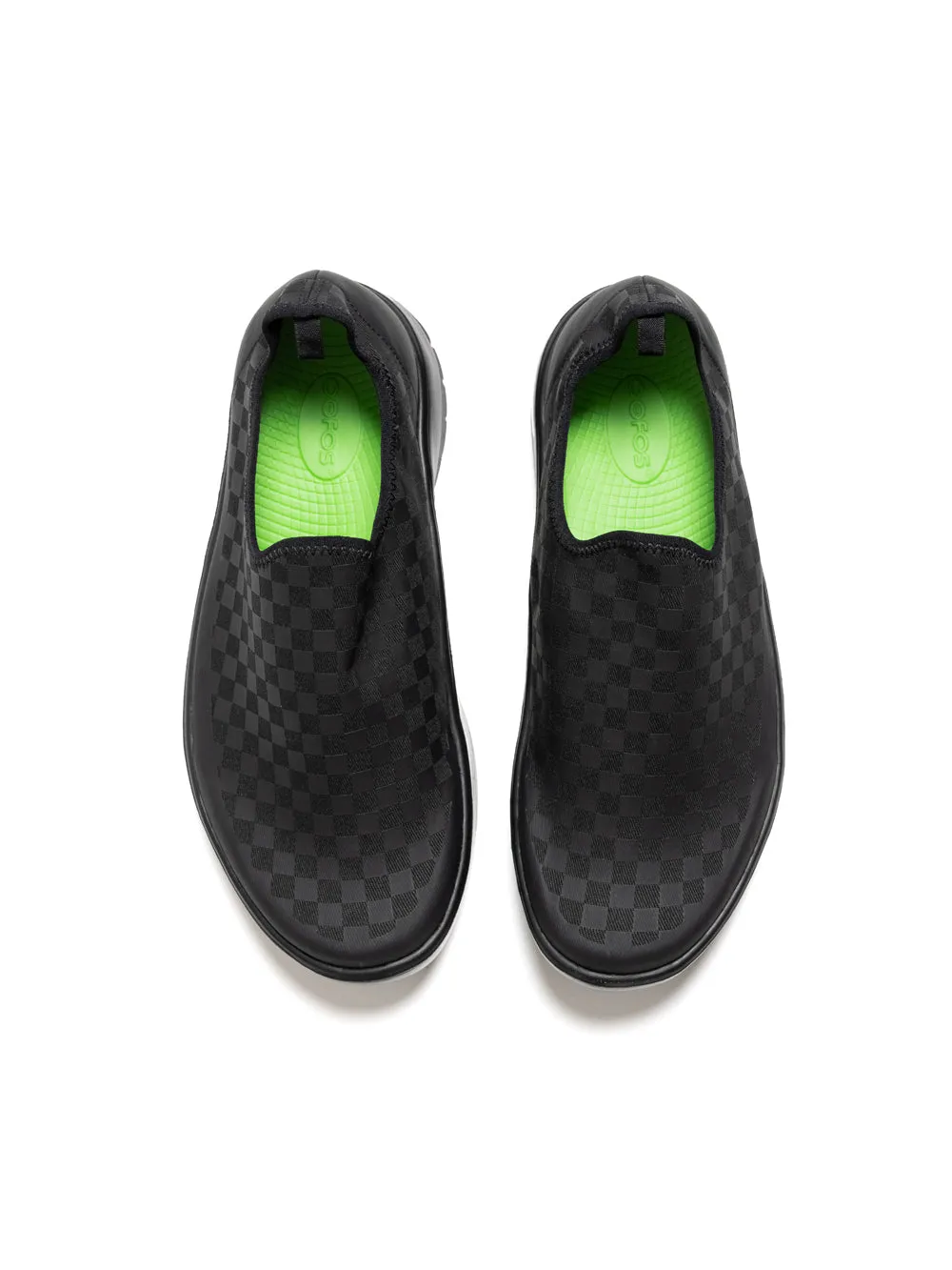 50% OFF WINTER SALE TAKAHIROMIYASHITA TheSoloist. X OOFOS Checkered Shoe