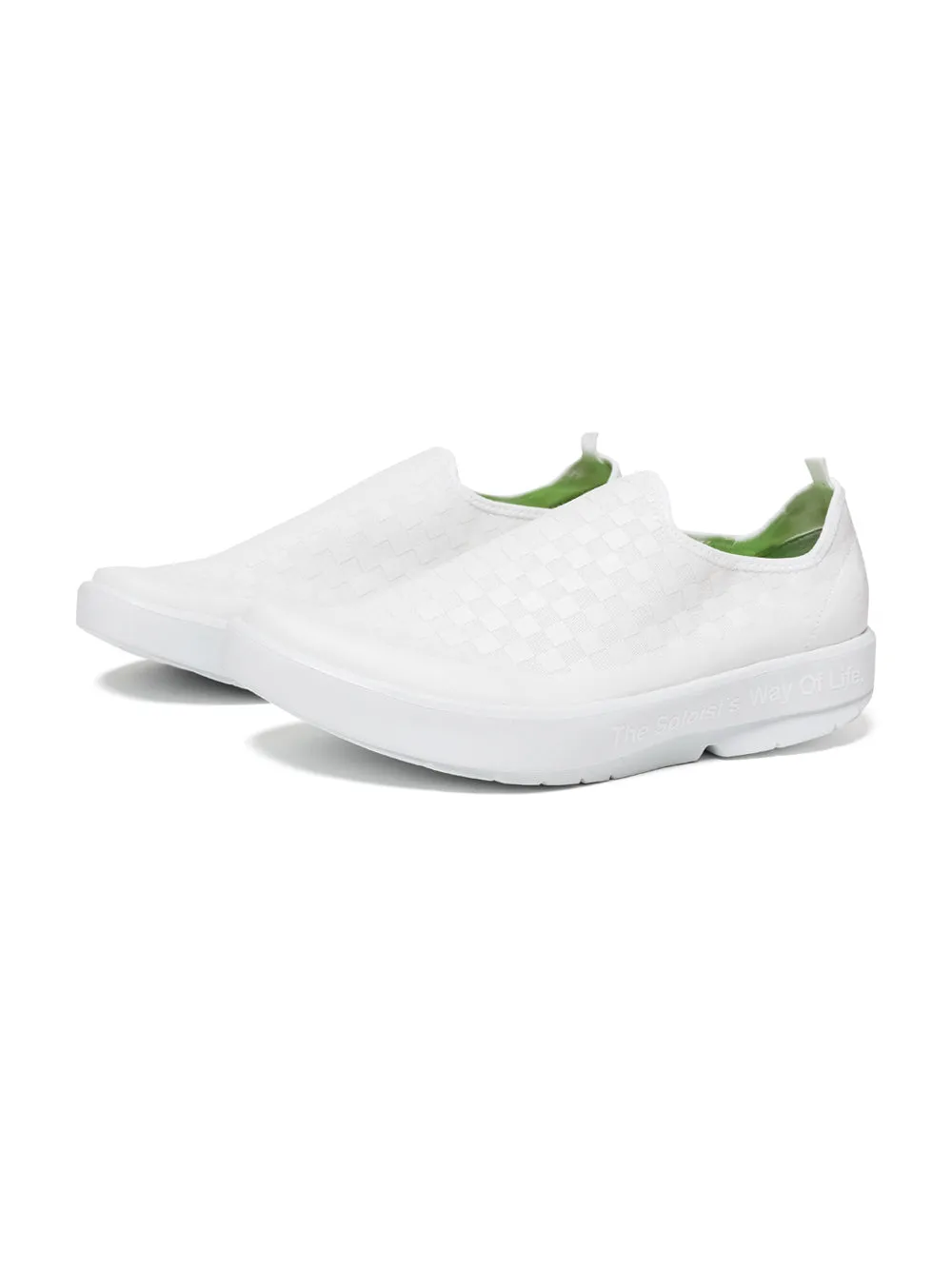 50% OFF WINTER SALE TAKAHIROMIYASHITA TheSoloist. X OOFOS Checkered Shoe