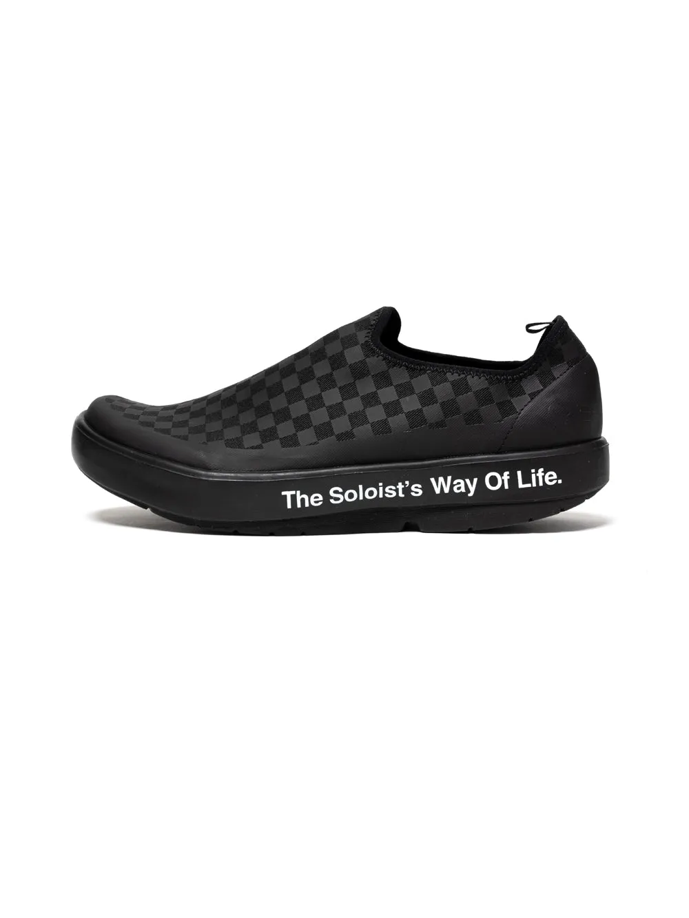 50% OFF WINTER SALE TAKAHIROMIYASHITA TheSoloist. X OOFOS Checkered Shoe