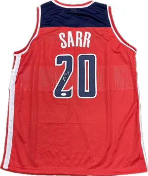 Alex Sarr Signed Jersey PSA/DNA Autographed Washington Wizards