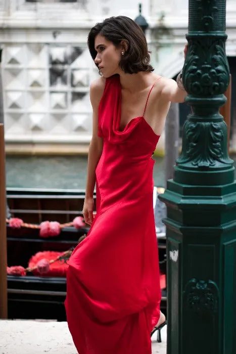 APHRODITE Slinky Cut-Out Dress