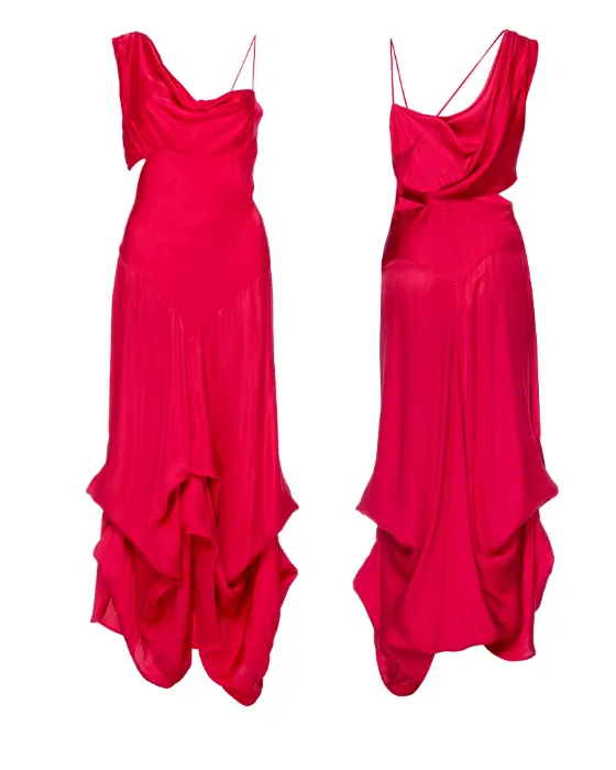 APHRODITE Slinky Cut-Out Dress