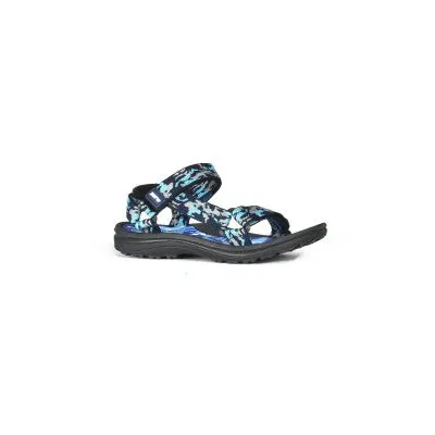 Army Velcro Sandals - Blue