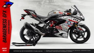 Barageness - TVS RR310  Automotive Graphics