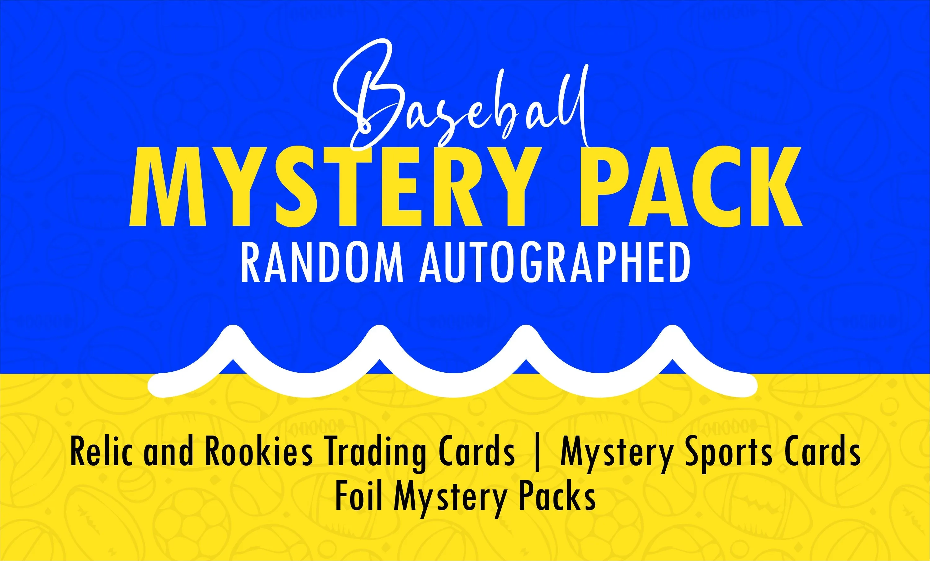 Baseball Mystery Pack (Random Autographed, Relic & Rookies Trading Cards)