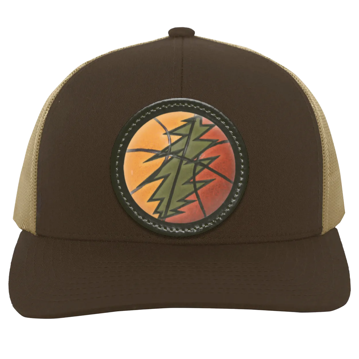 Basketball Bolt - Trucker Snap Back - Circle Patch