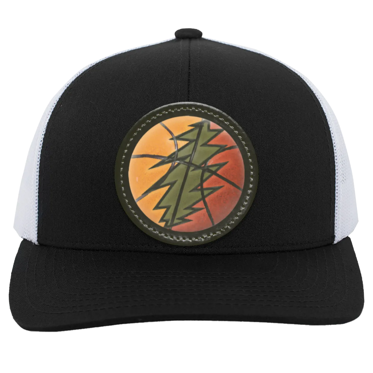 Basketball Bolt - Trucker Snap Back - Circle Patch