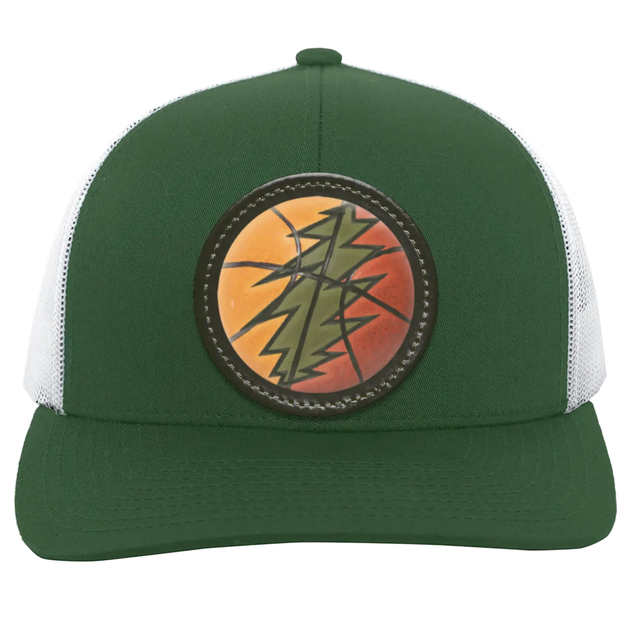 Basketball Bolt - Trucker Snap Back - Circle Patch