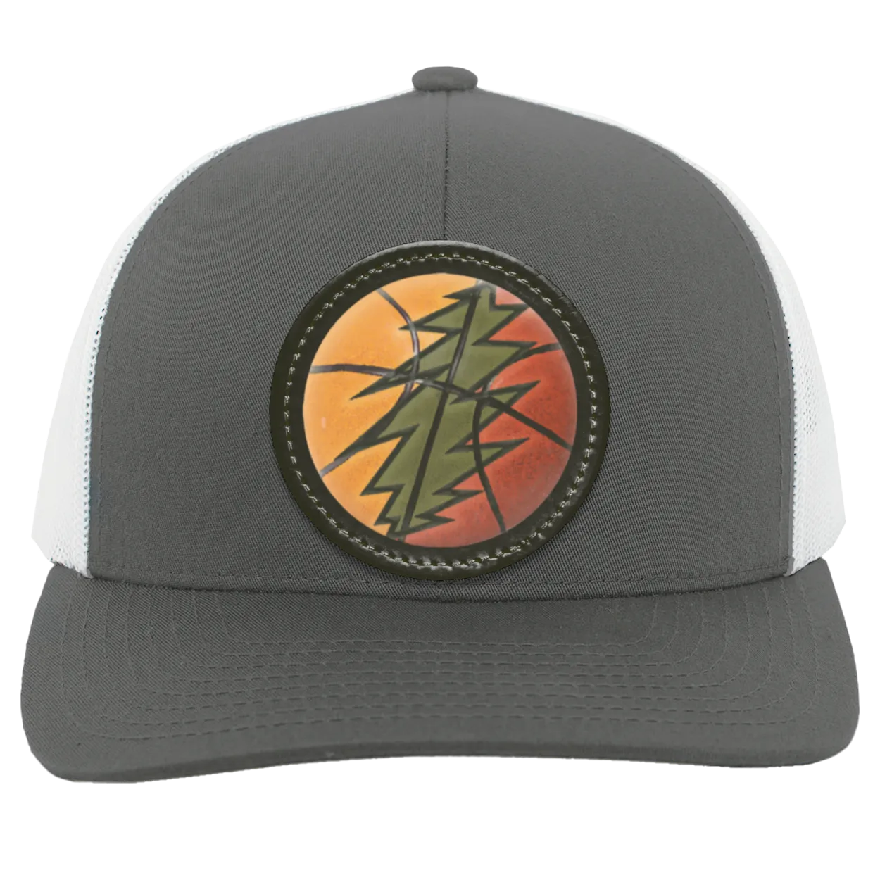 Basketball Bolt - Trucker Snap Back - Circle Patch