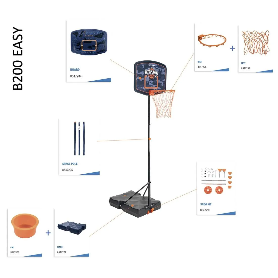 Basketball Hoop B200 Easy