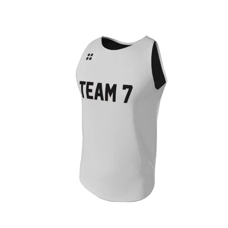 Basketball LiteOneX - White & Black Jersey LiteOneX Jersey. (x 12)
