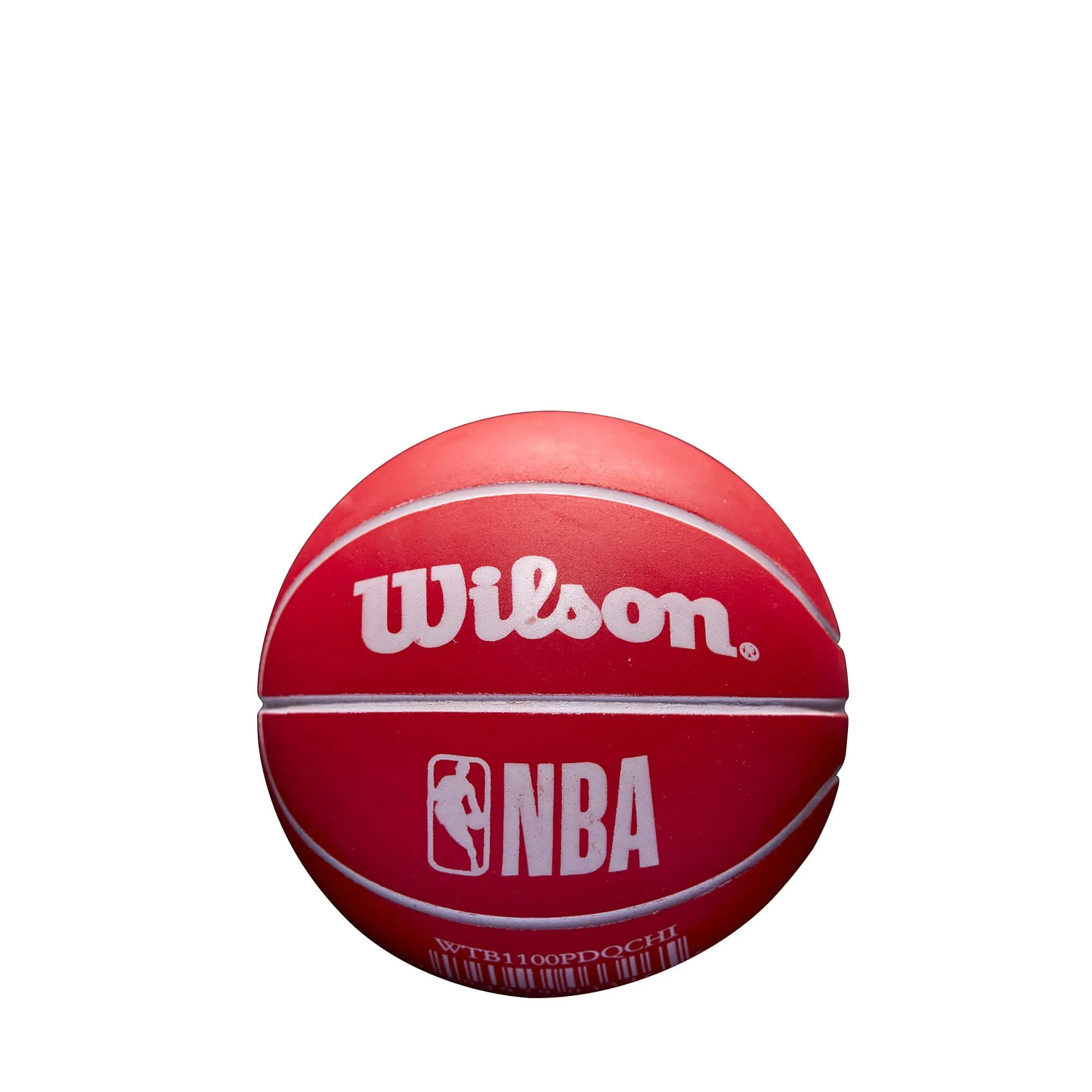 Basketbalová lopta Wilson NBA Dribbler Basketball Chicago Bulls (super mini) červená