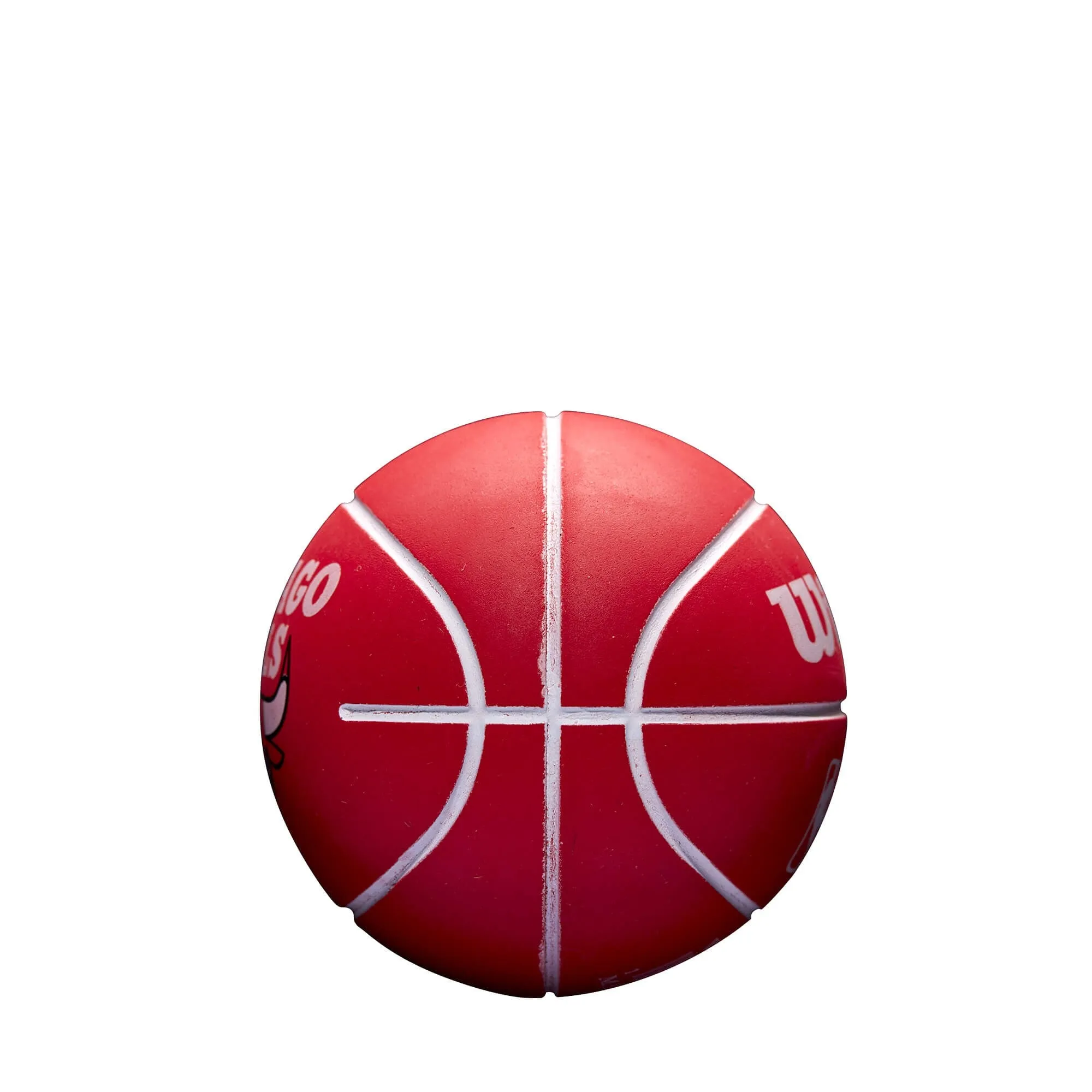Basketbalová lopta Wilson NBA Dribbler Basketball Chicago Bulls (super mini) červená