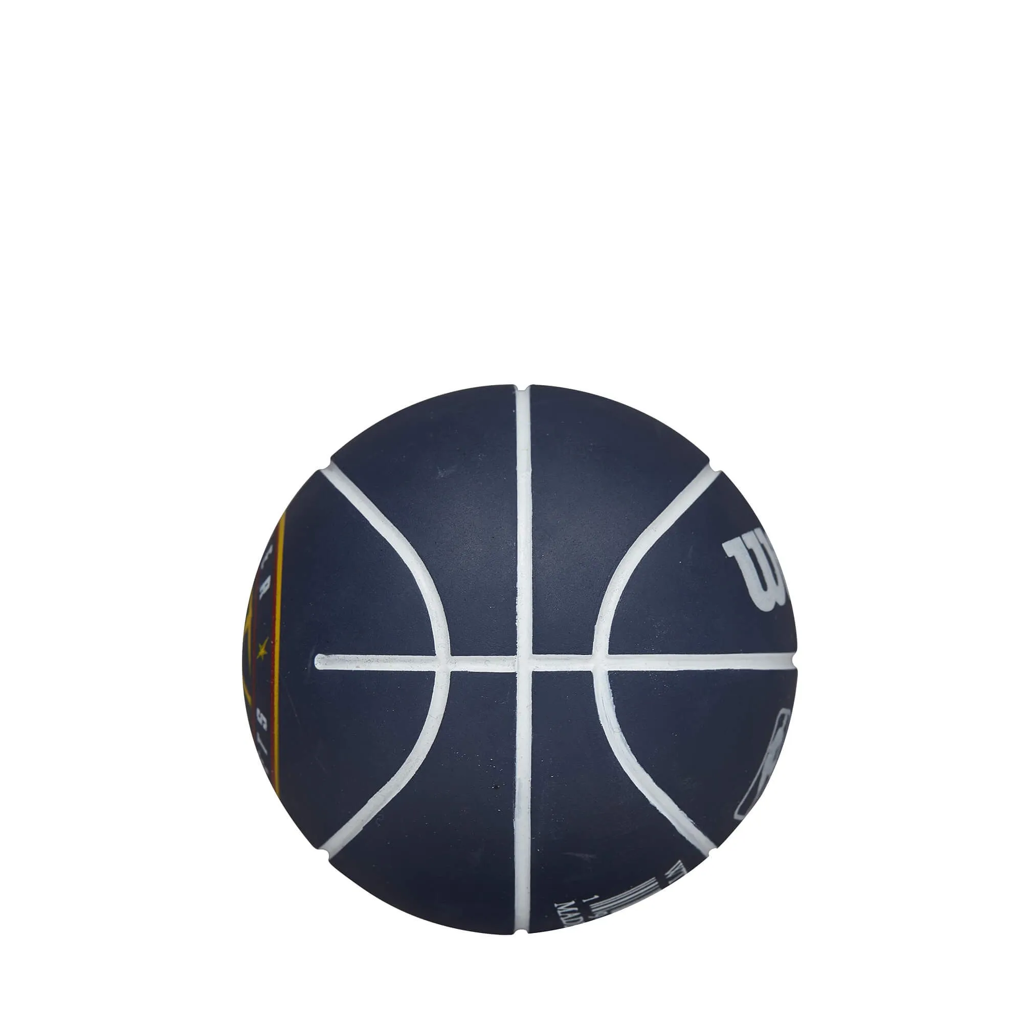 Basketbalová lopta Wilson NBA Dribbler Basketball Denver Nuggets (super mini) čierna