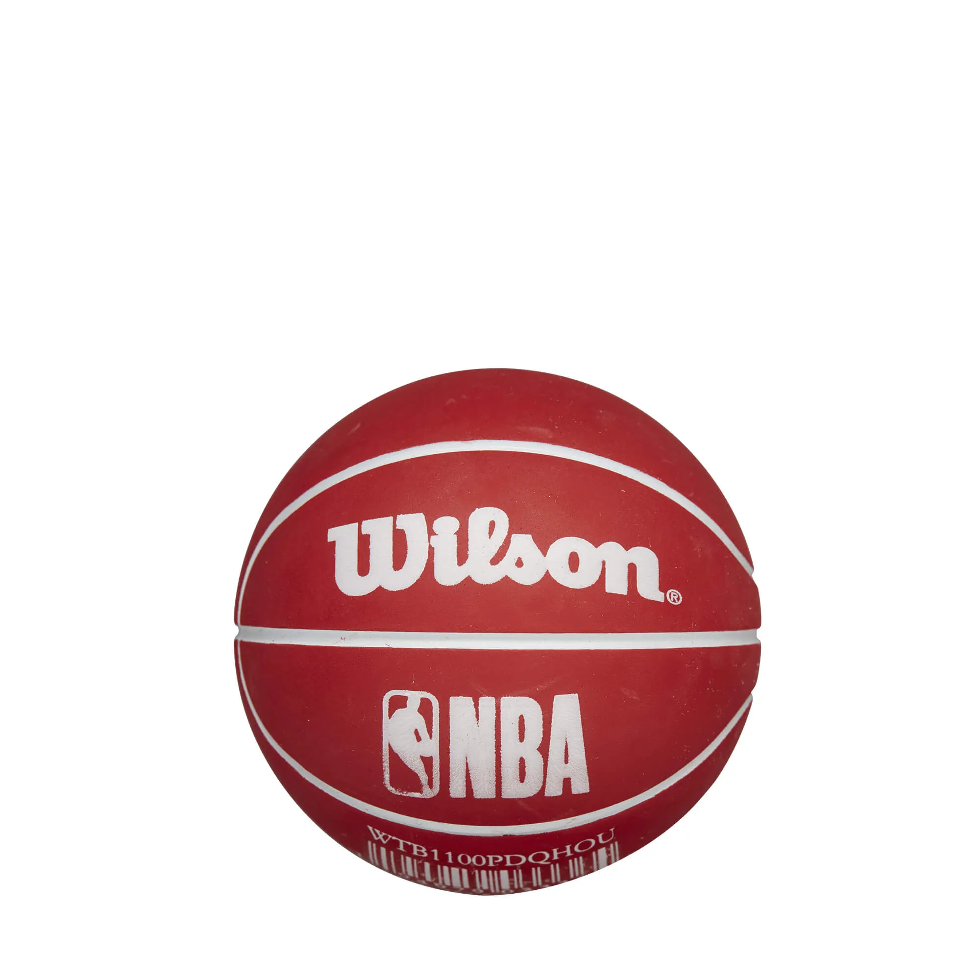 Basketbalová lopta Wilson NBA Dribbler Basketball Houston Rockets (super mini) červená