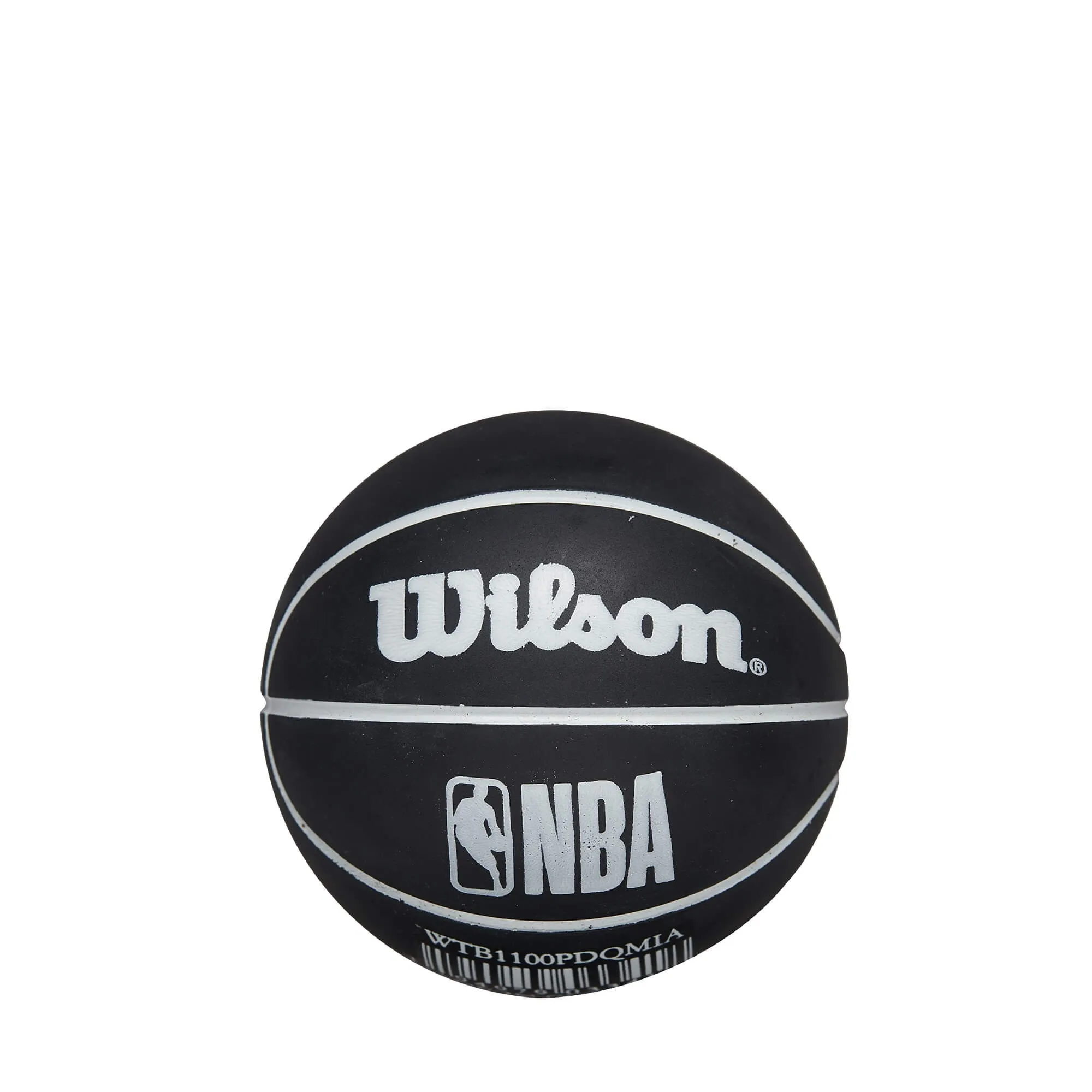 Basketbalová lopta Wilson NBA Dribbler Basketball Miami Heat (super mini) čierna