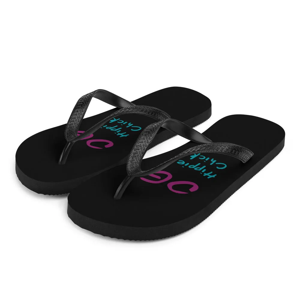 Black Flip-Flops