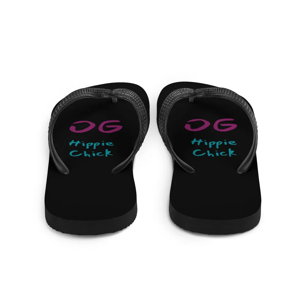 Black Flip-Flops
