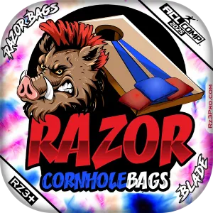 Blade | Razor Tie Dye | ACL COMP Razor Cornhole Bags