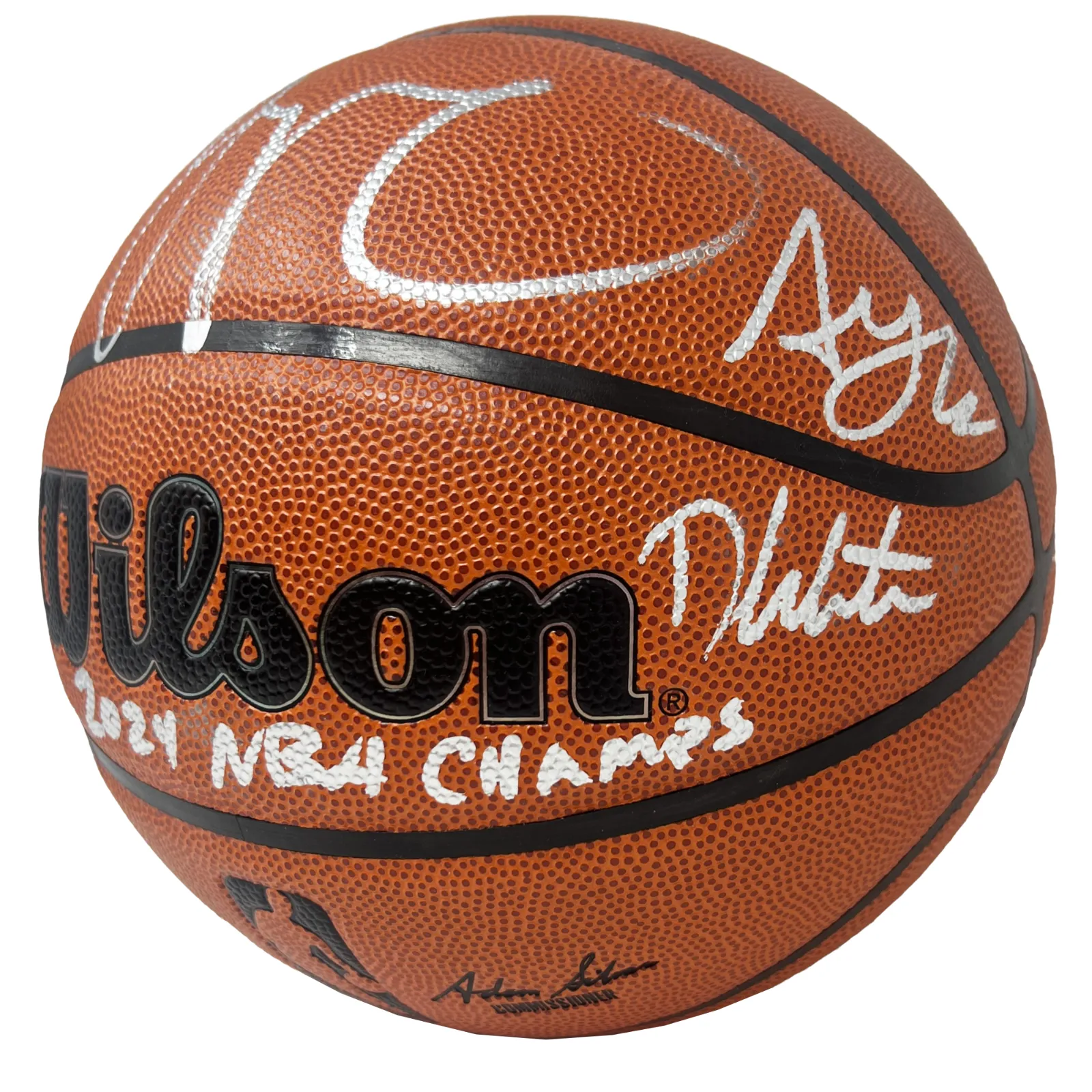 Boston Celtics Team Signed Basketball Jayson Tatum/White/Horford  Fanatics/JSA