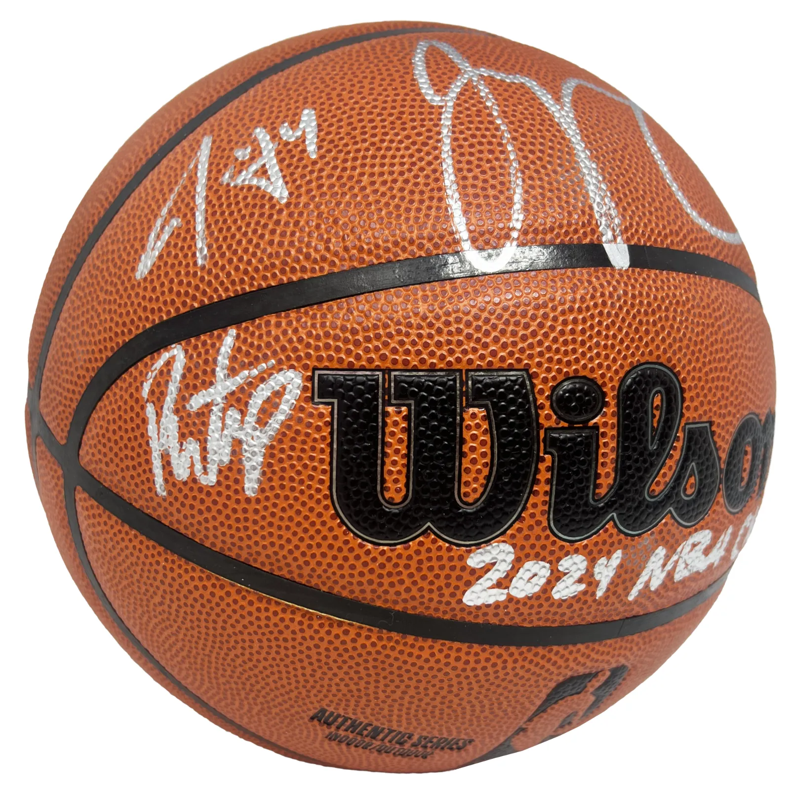 Boston Celtics Team Signed Basketball Jayson Tatum/White/Horford  Fanatics/JSA