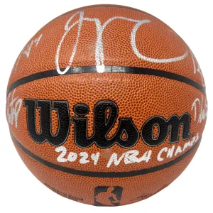 Boston Celtics Team Signed Basketball Jayson Tatum/White/Horford  Fanatics/JSA