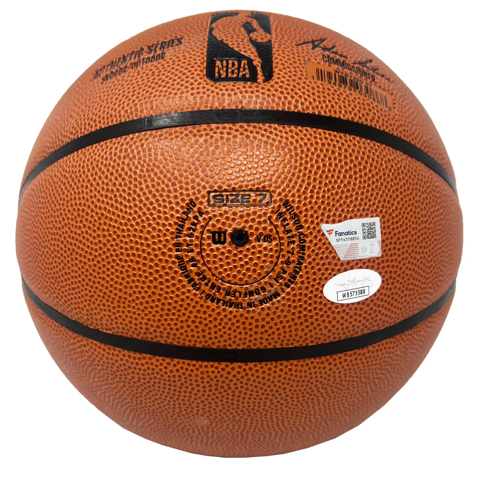 Boston Celtics Team Signed Basketball Jayson Tatum/White/Horford  Fanatics/JSA