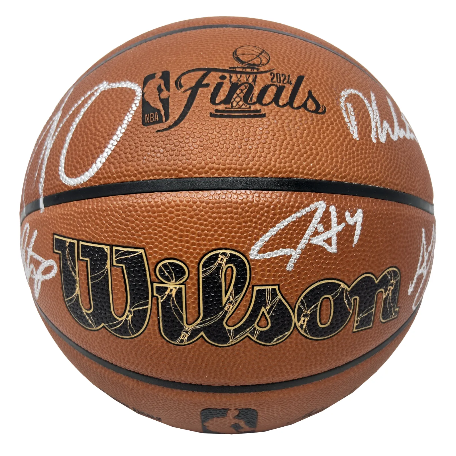 Boston Celtics Team Signed Finals Basketball Tatum/White/Horford  Fanatics/JSA