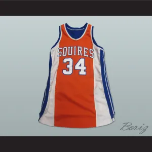 Broomer 34 Semi Pro Virginia Squires Basketball Jersey