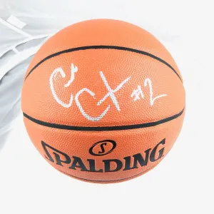 CADE CUNNINGHAM signed Spalding Basketball PSA/DNA Detroit Pistons Autographed