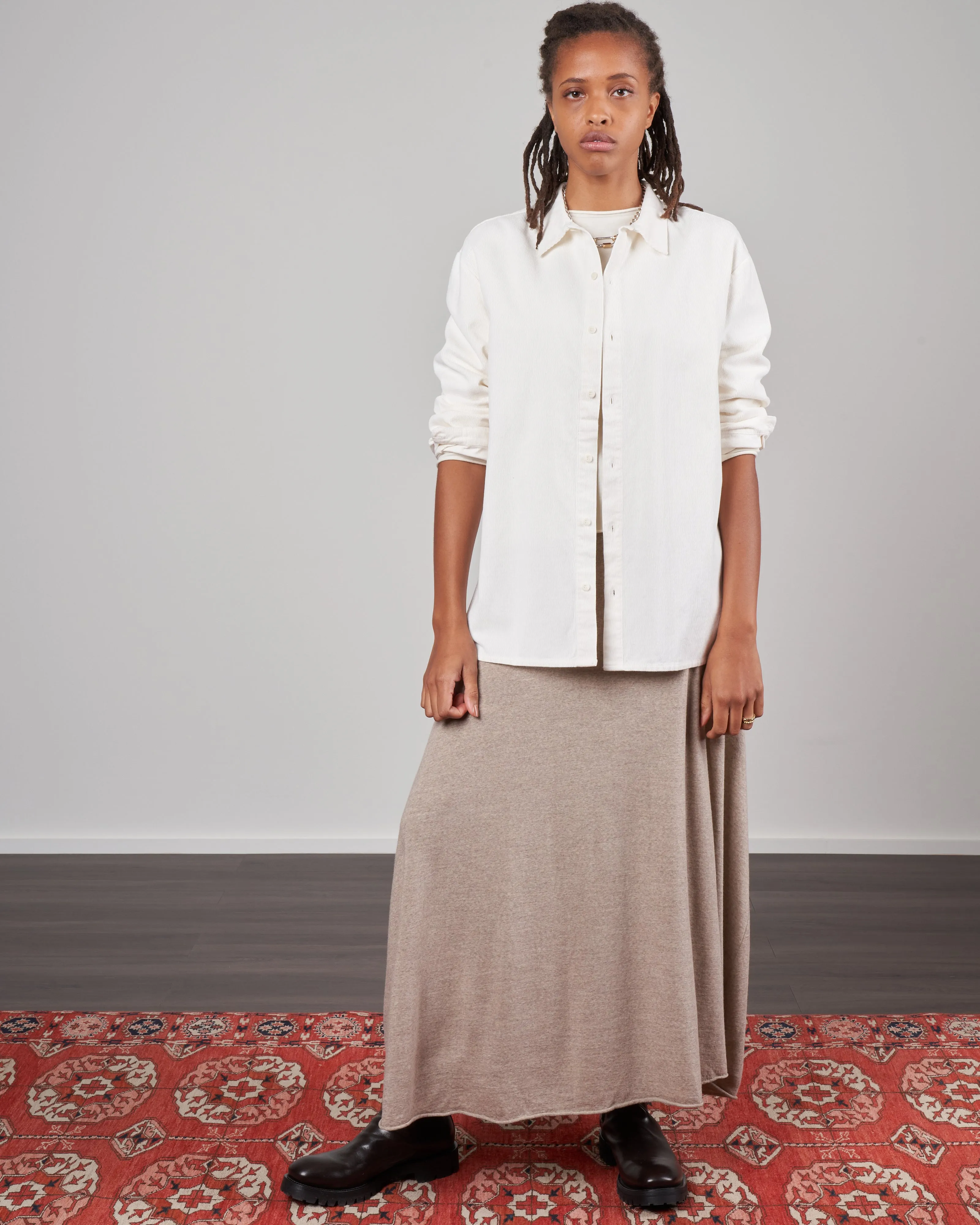 camicia clean shirt - winter white