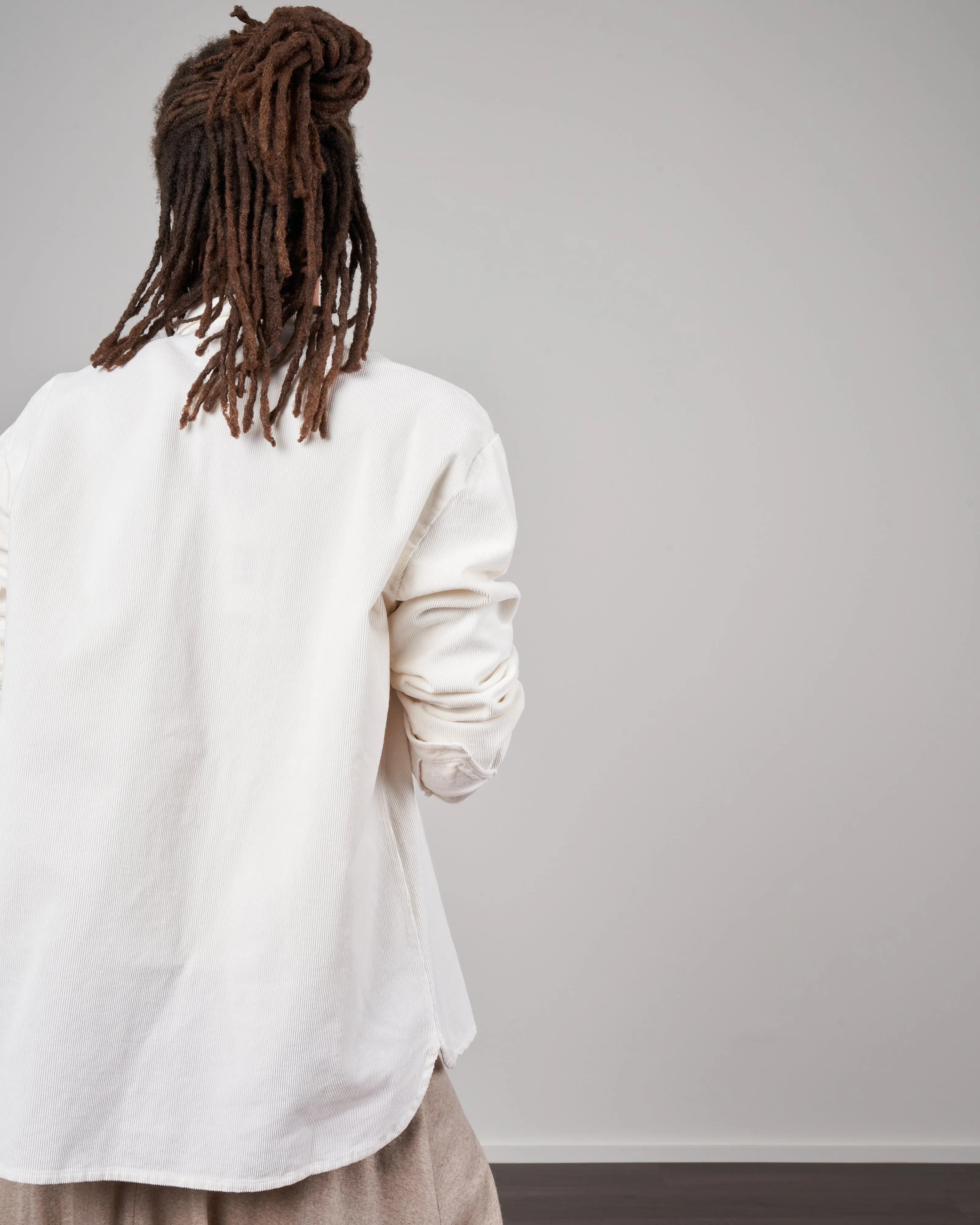 camicia clean shirt - winter white