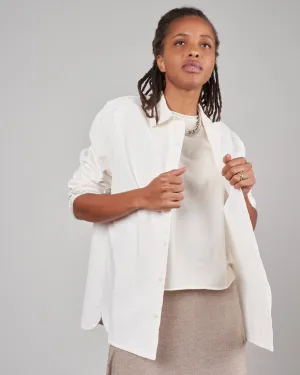 camicia clean shirt - winter white