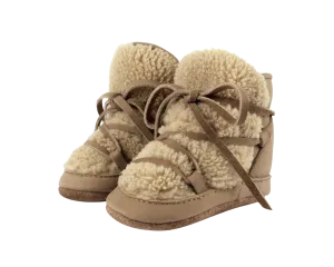 Cassi Booties | Truffle Nubuck