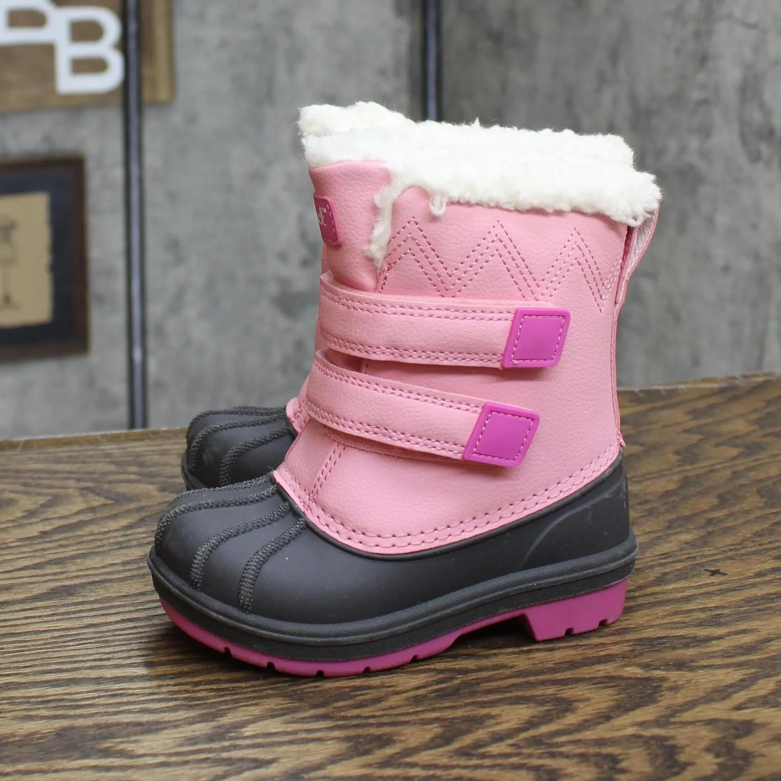 Cat & Jack Toddler Denver Winter Boots AET30 Pink 7