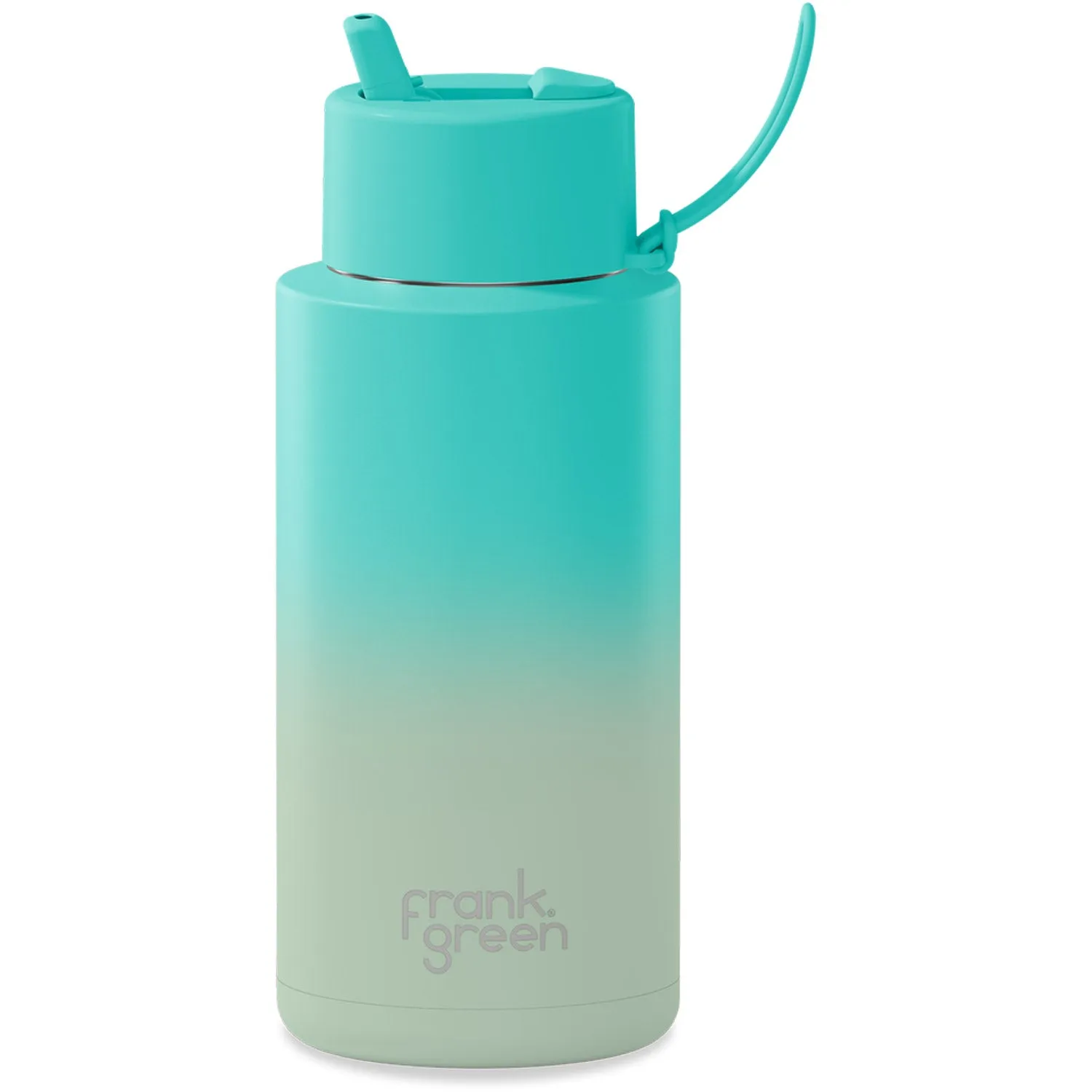 Ceramic 34oz w/ Flip Straw Insulated Water Bottle
