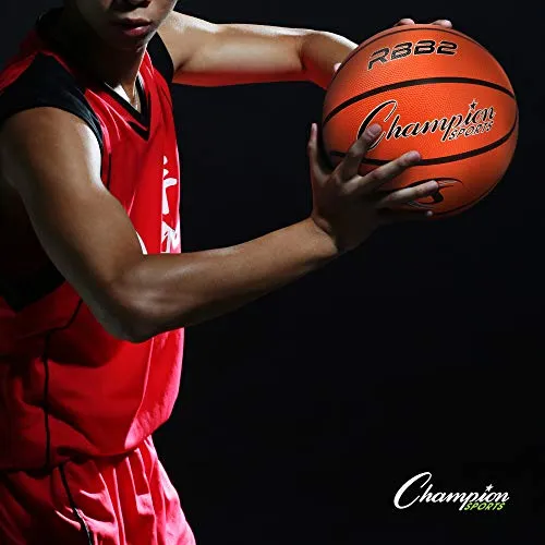 Champion Sport Pro Rubber Basketball, Size 5