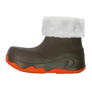 Chocolate Navarra Boots with Napped Linings Women