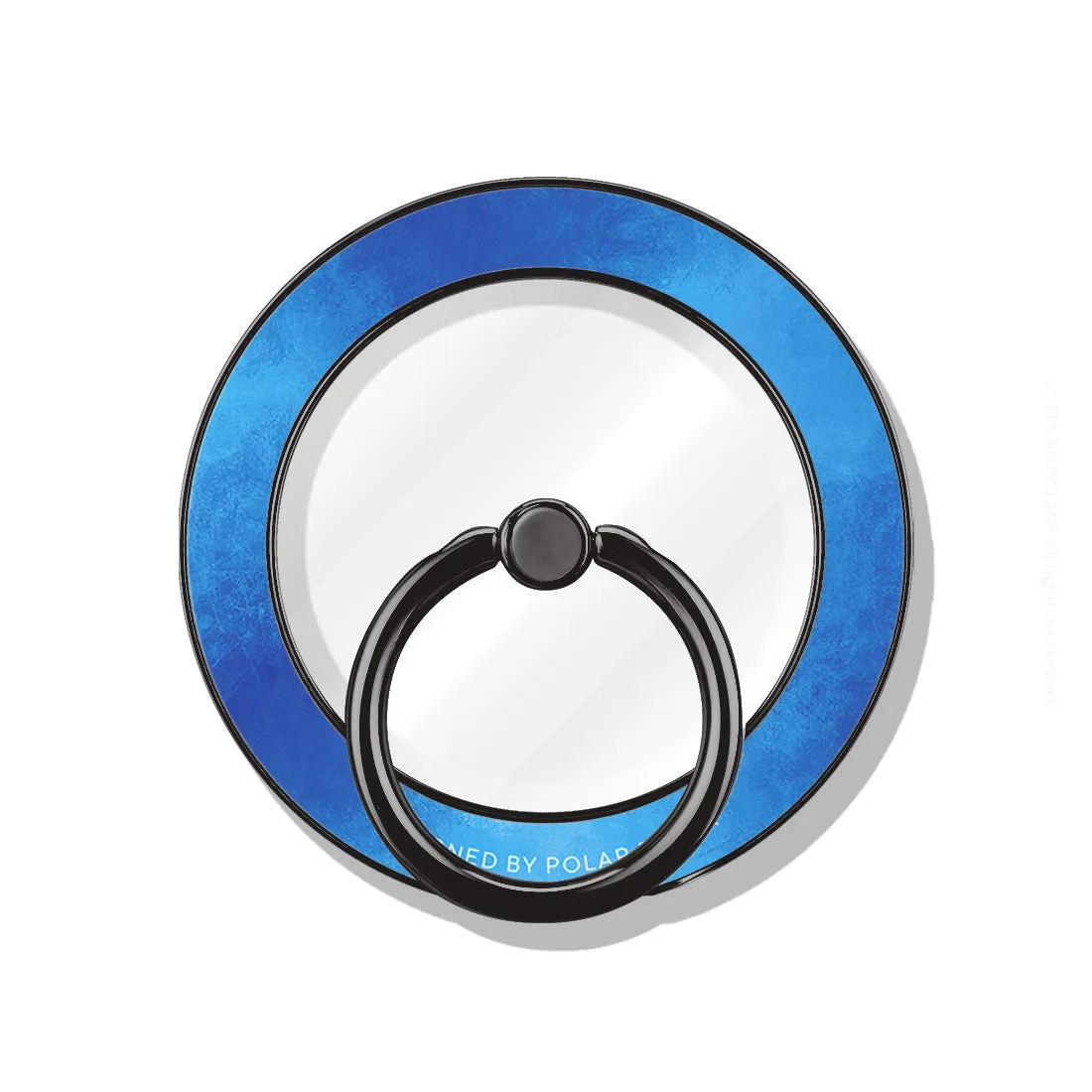 Clouds in Summer - Black MagSafe Phone Grip and Ring Holder Stand
